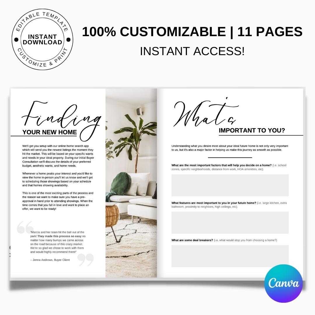 Buyers Presentation Design Template - Elevated – Designed For Agents, LLC.