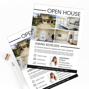 Open House Flyer - Template Design 05