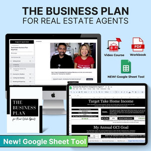Real Estate Agent Business Plan BluePrint [DIGITAL DOWNLOAD]