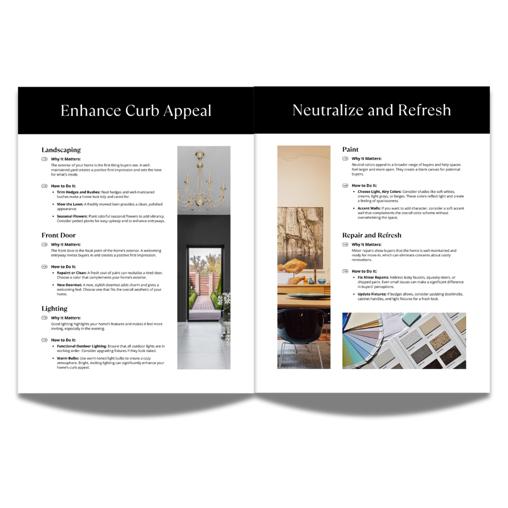 Home Staging Guide - TT Ramillas Style