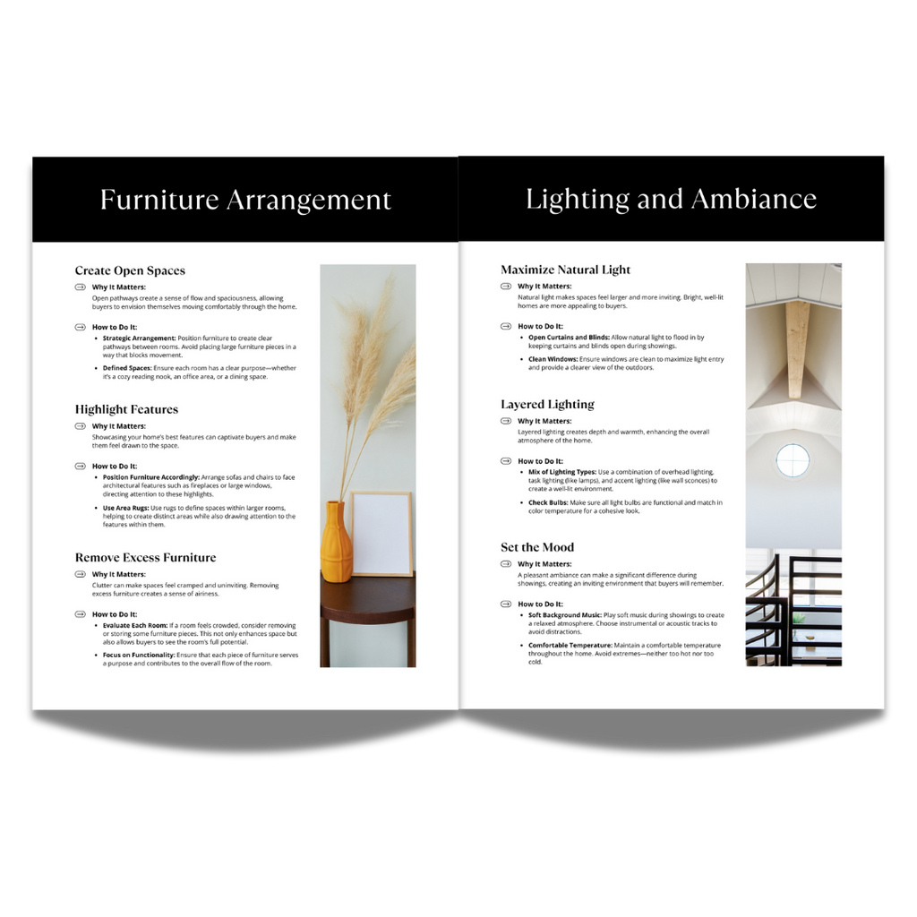 Home Staging Guide - TT Ramillas Style