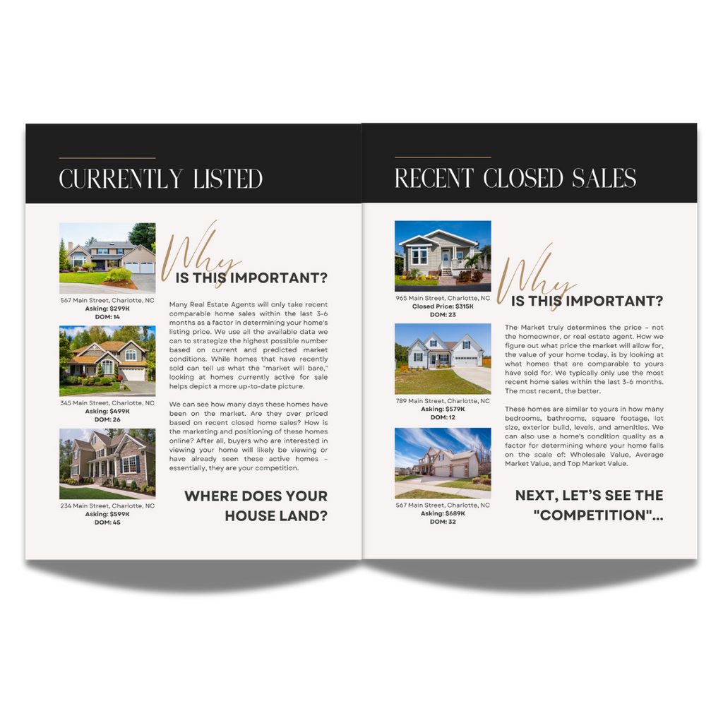 Listing Presentation Design Template - Luxe