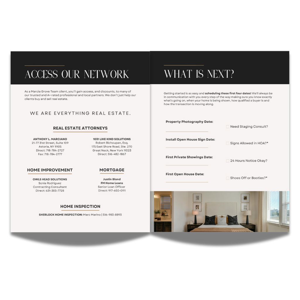 Listing Presentation Design Template - Luxe