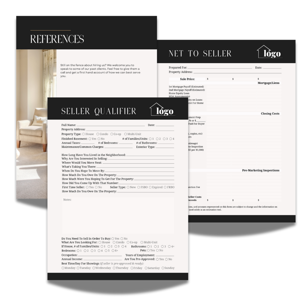 Listing Presentation Design Template - Luxe
