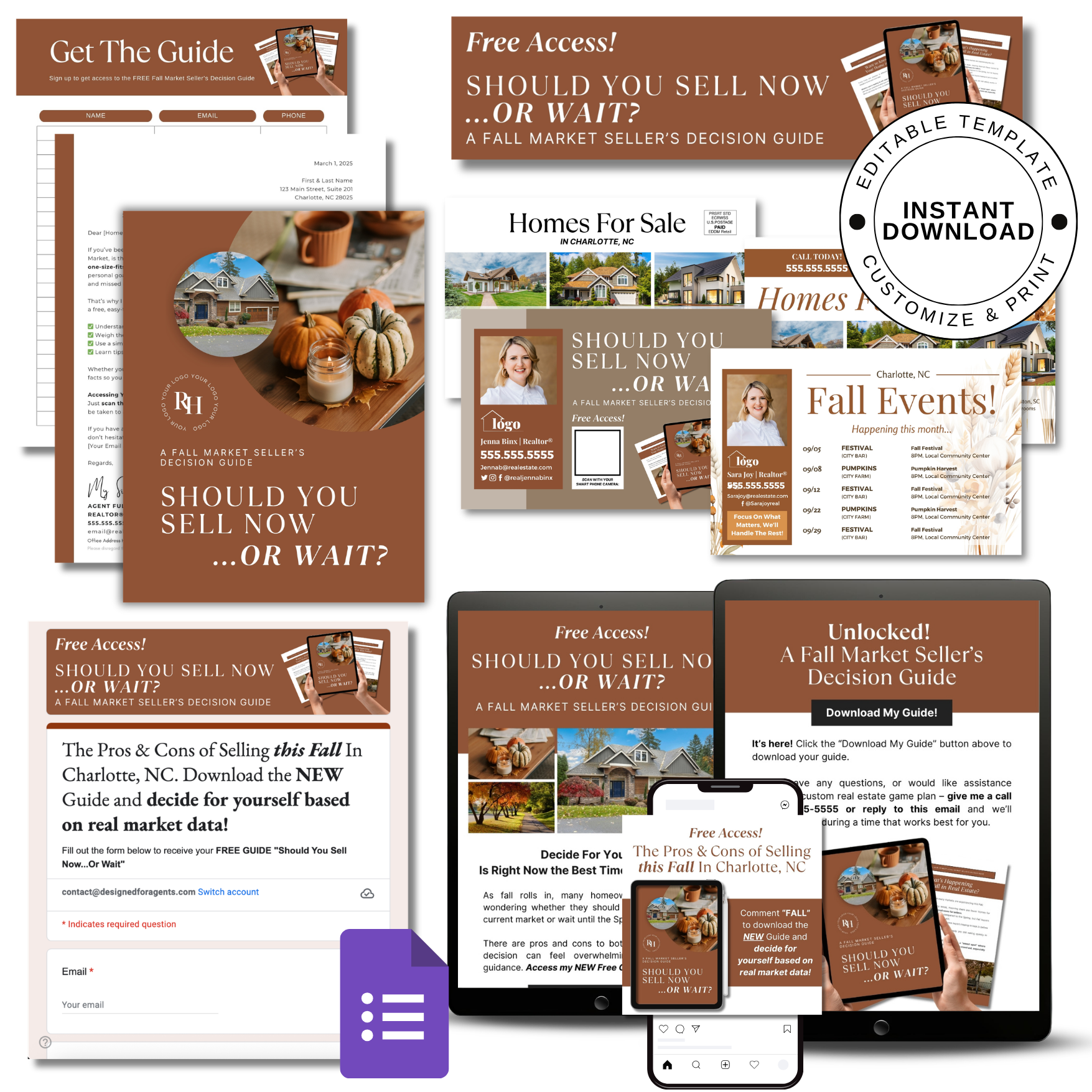 Fall Market Seller's Conversion Kit - Marketing Campaign
