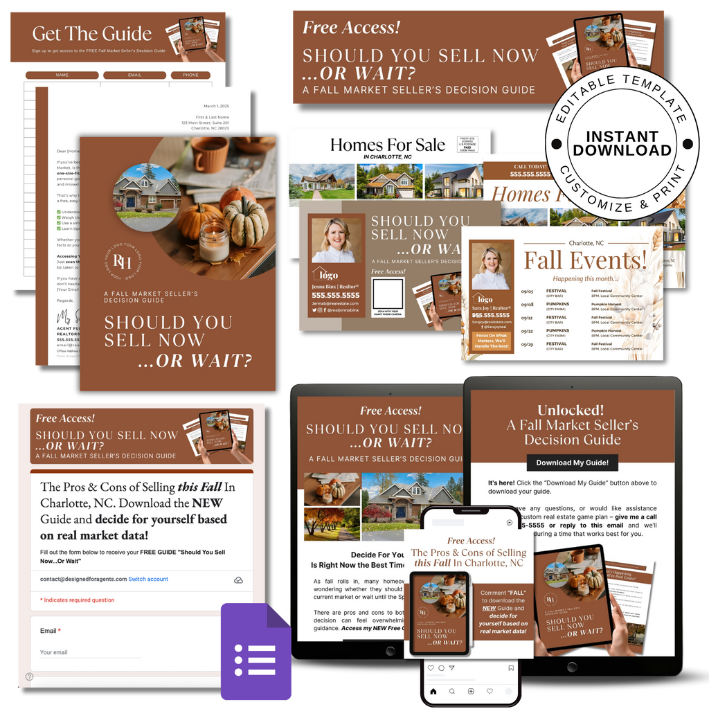 Fall Market Seller's Conversion Kit - Marketing Campaign