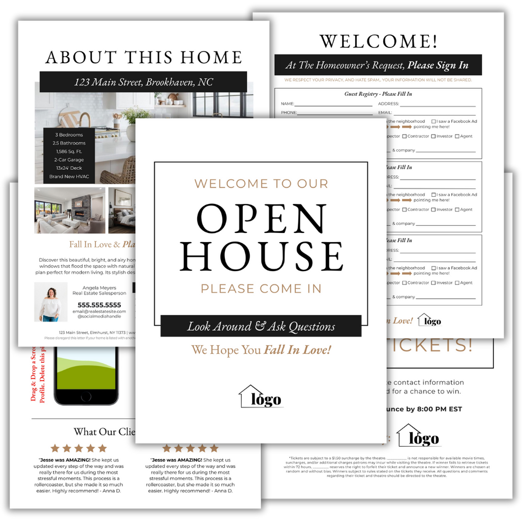 Open House Kit - Clean Design Style