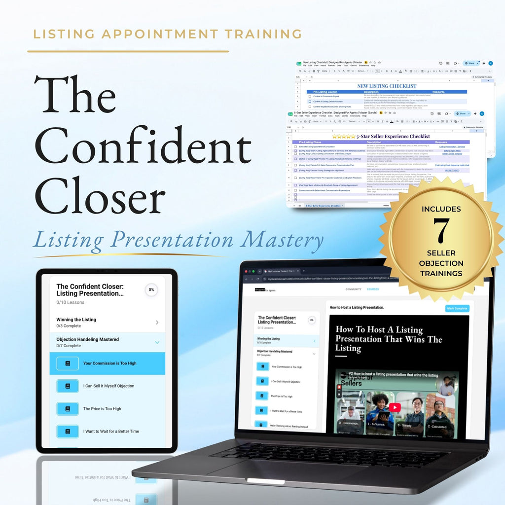 The Confident Closer: Listing Presentation Mastery