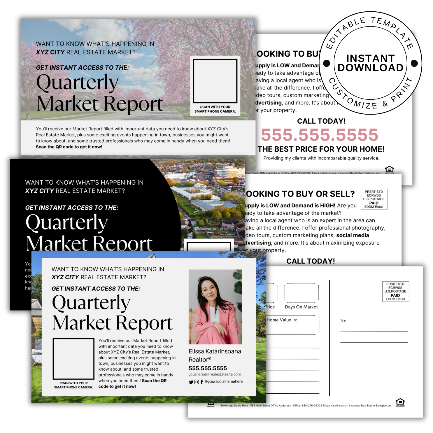 Quarterly Market Report Postcards (3-Pack)