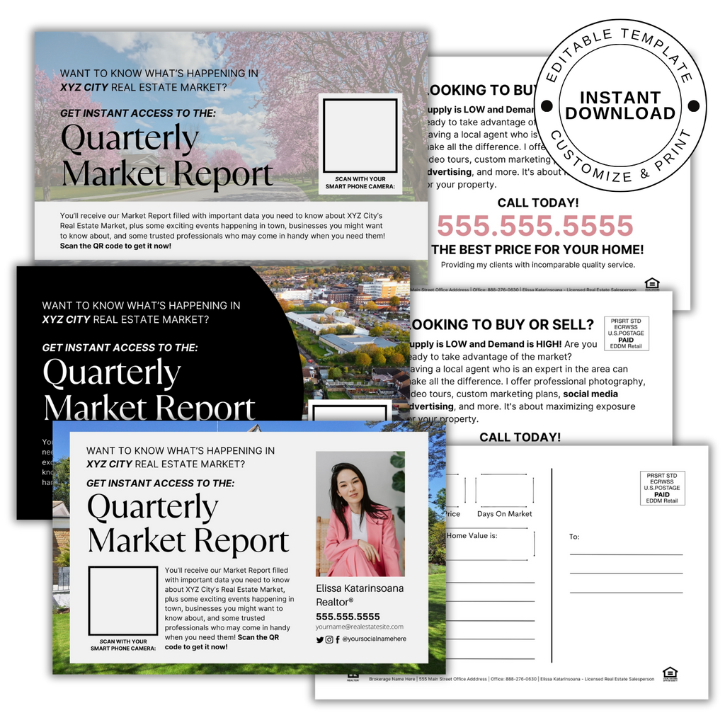 Quarterly Market Report Postcards (3-Pack)