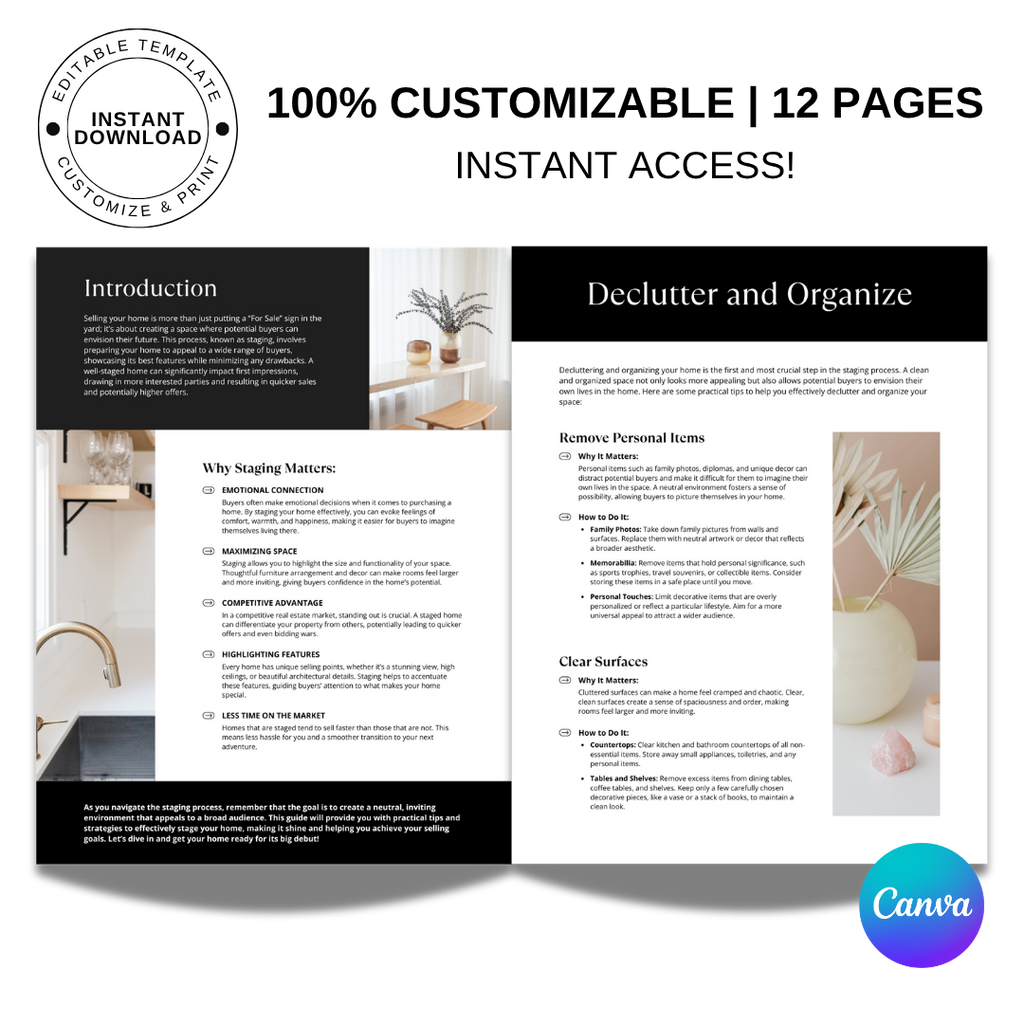 Home Staging Guide - TT Ramillas Style