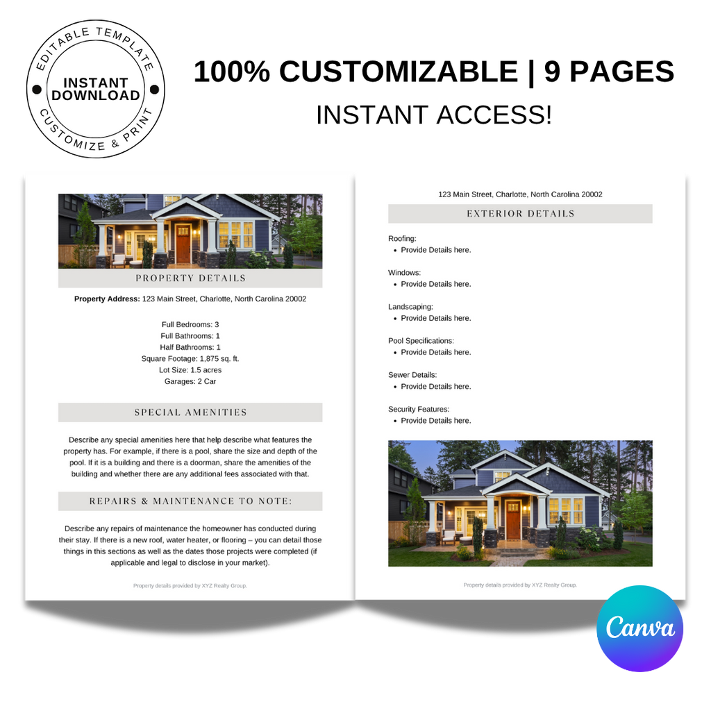 Property Fact Sheet Booklet