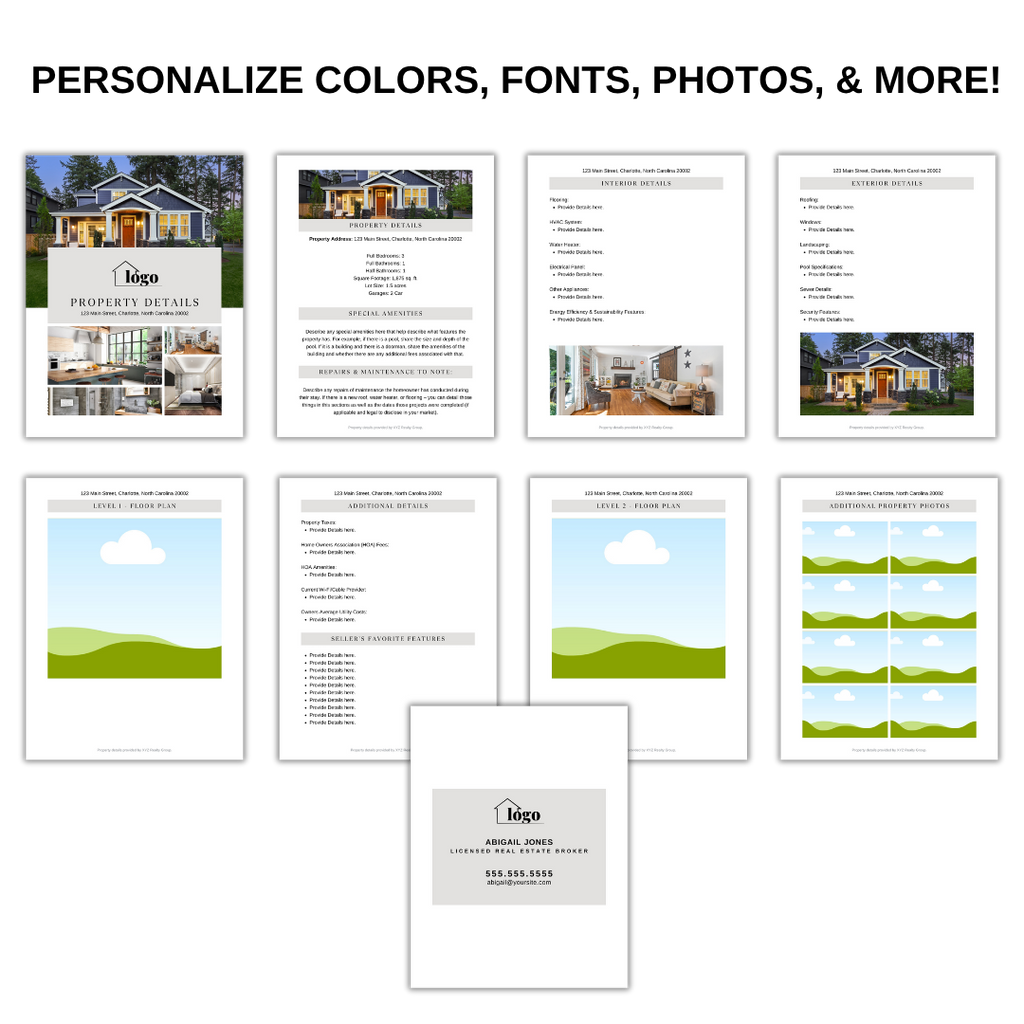Property Fact Sheet Booklet