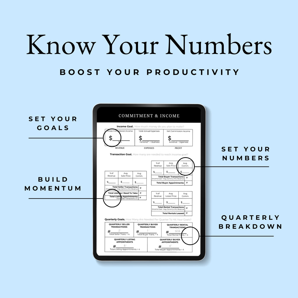 2025/26 Real Estate Agent Planner Pro [DIGITAL DOWNLOAD]
