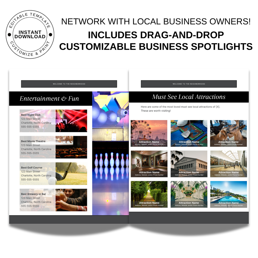Welcome To The Neighborhood - Real Estate Lead Magnet