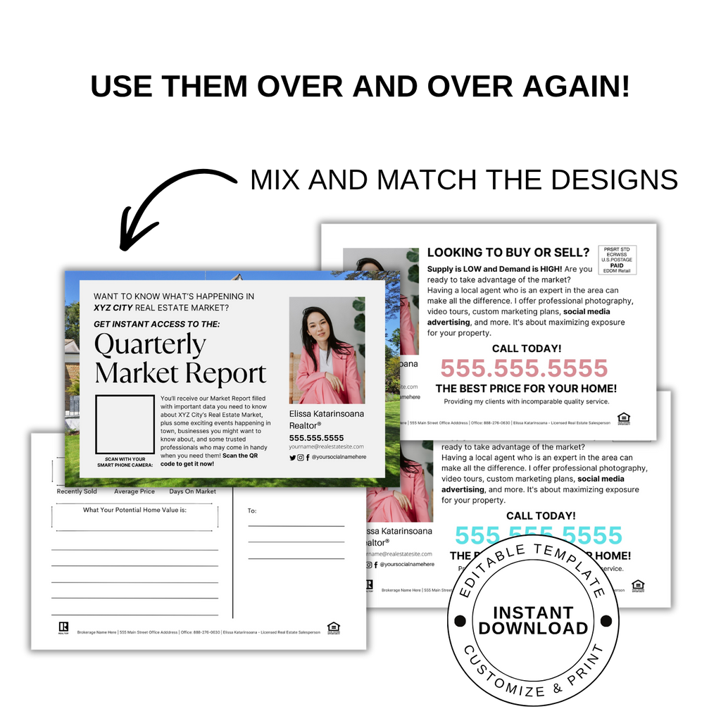 Quarterly Market Report Postcards (3-Pack)