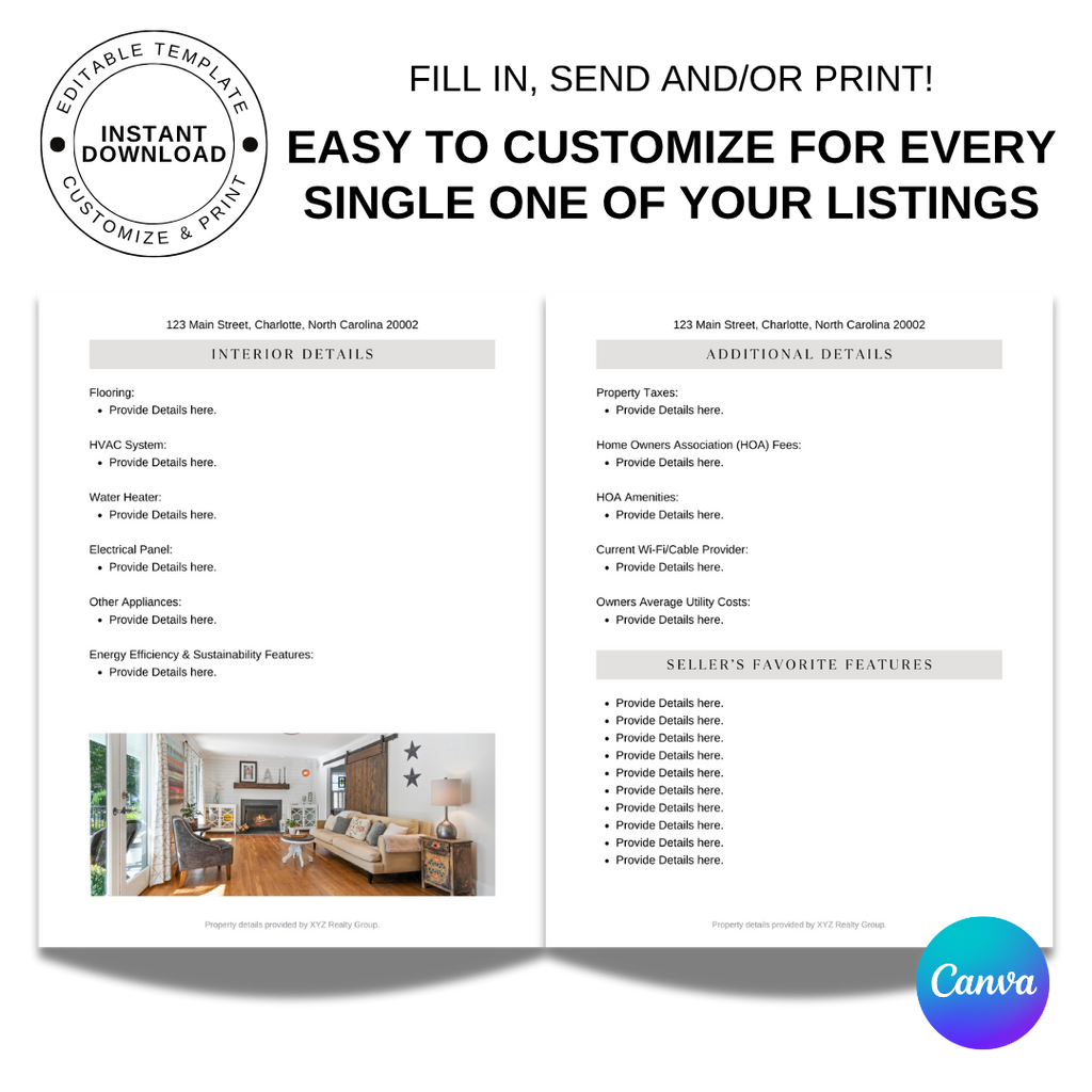 Property Fact Sheet Booklet