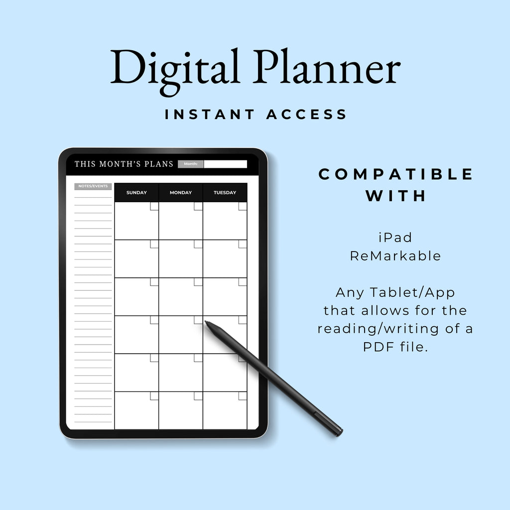 2025/26 Real Estate Agent Planner Pro [DIGITAL DOWNLOAD]