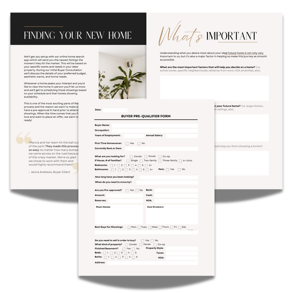 Buyers Presentation Design Templates - Luxe
