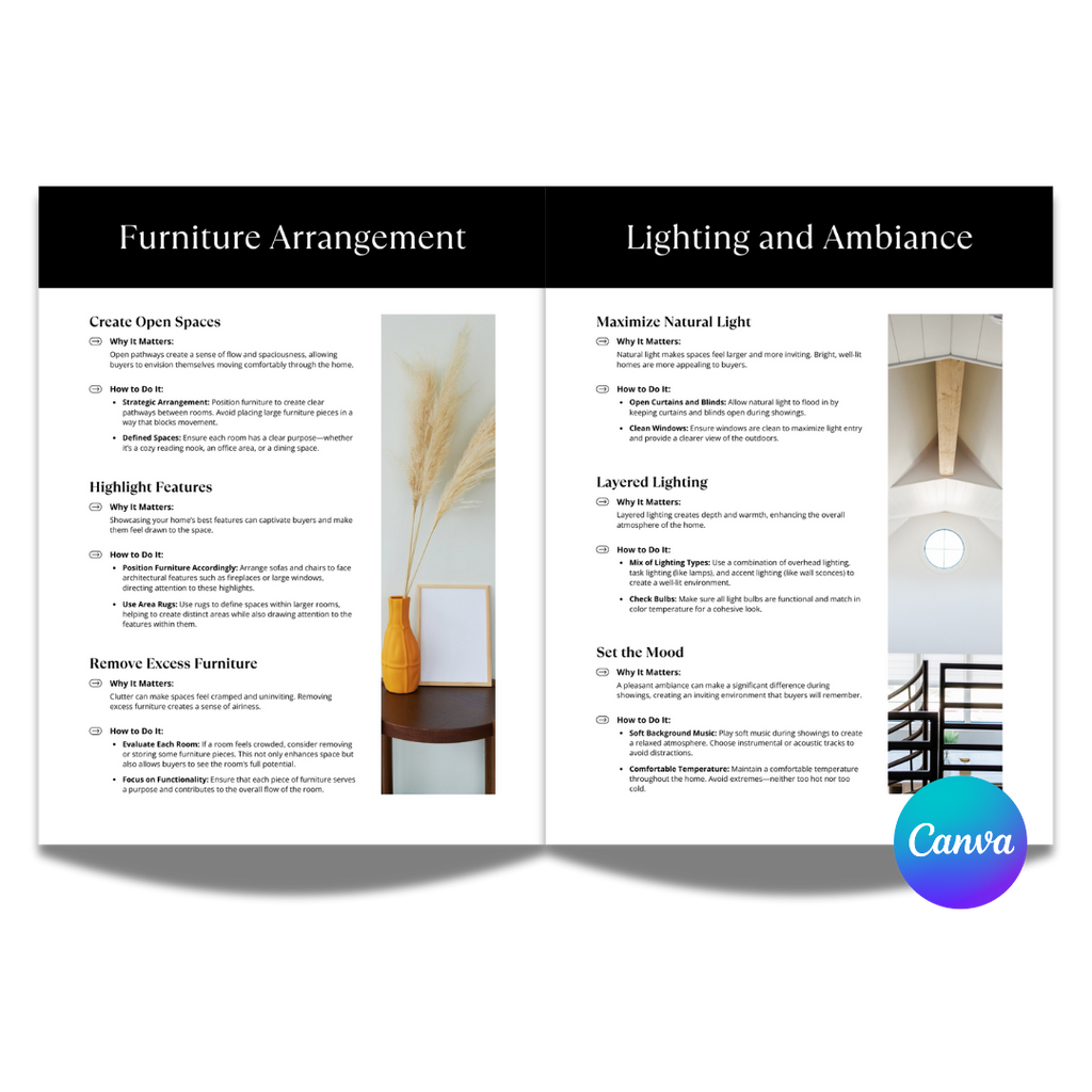 Home Staging Guide - TT Ramillas Style