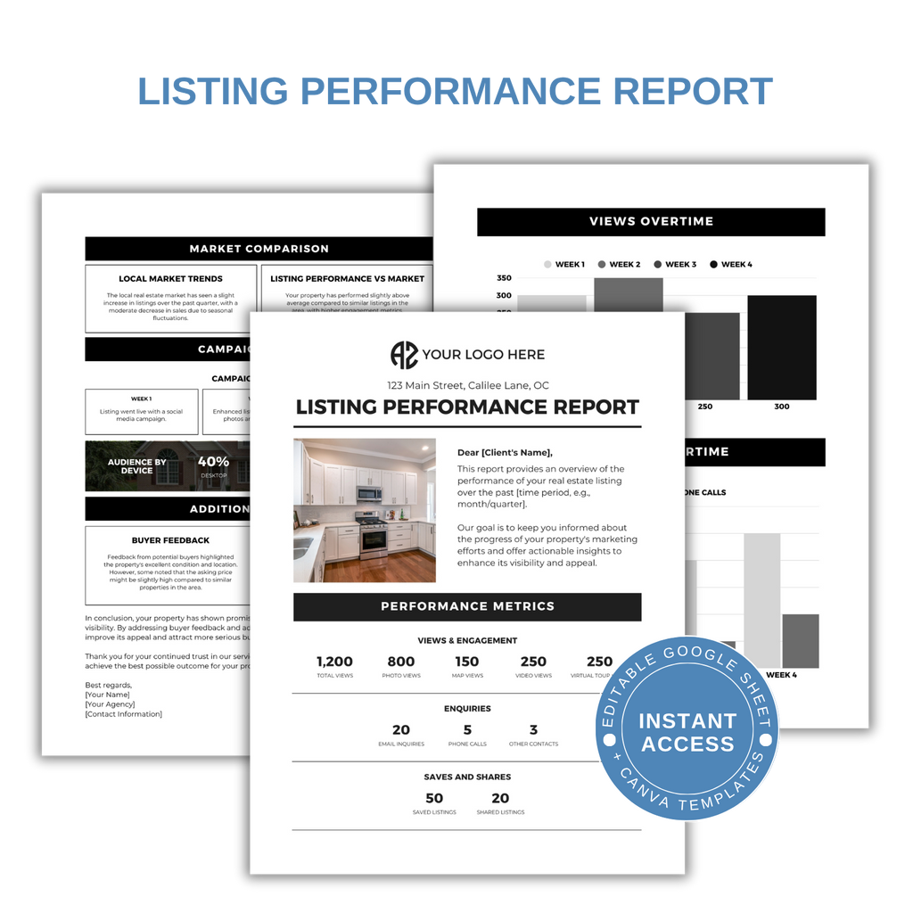 Open House Checklist - Real Estate Google Sheet Tool