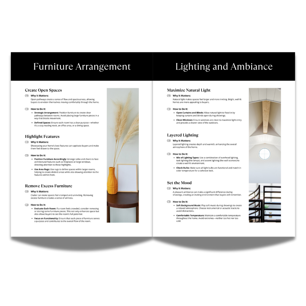 Home Staging Guide - TT Ramillas Style