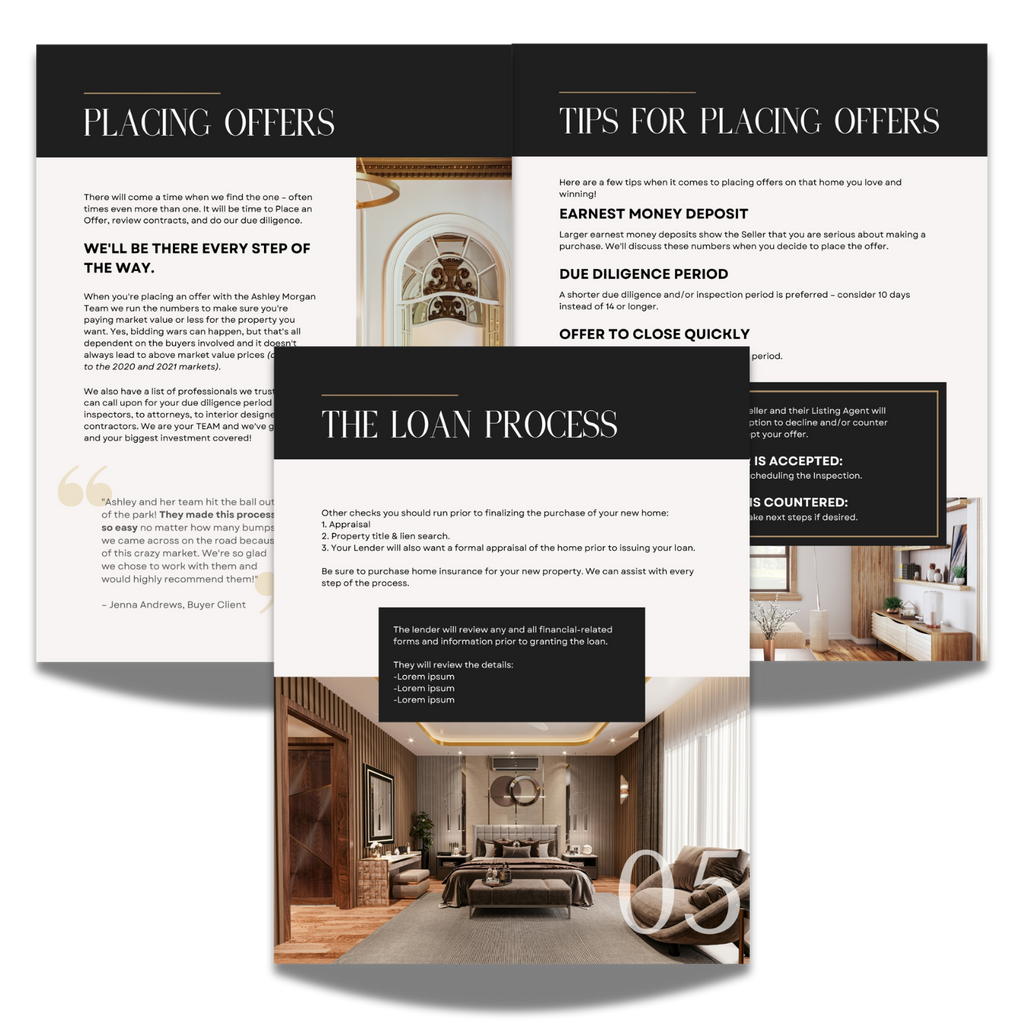 Buyers Presentation Design Templates - Luxe