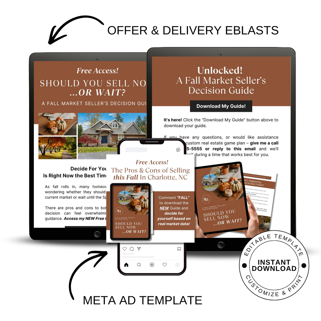 Fall Market Seller's Conversion Kit - Marketing Campaign