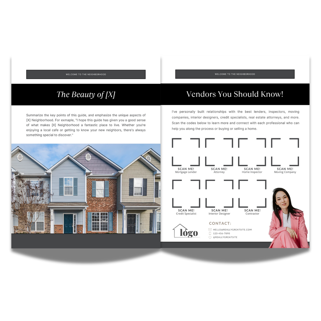Welcome To The Neighborhood - Real Estate Lead Magnet