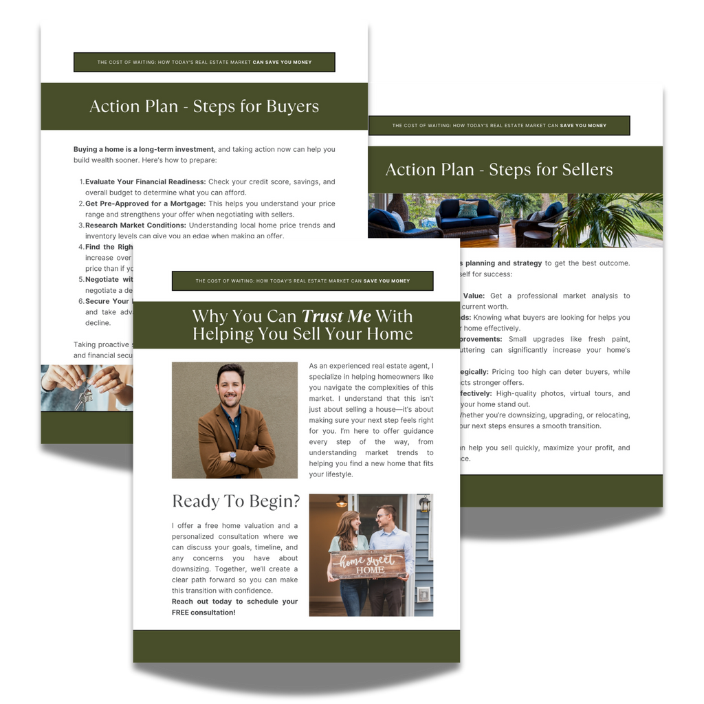 The Cost of Waiting - Real Estate Lead Magnet