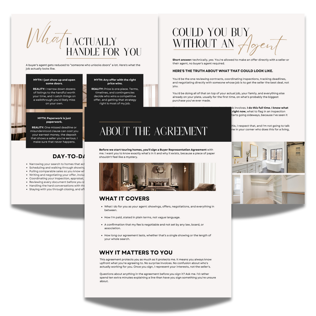 Buyers Presentation Design Templates - Luxe