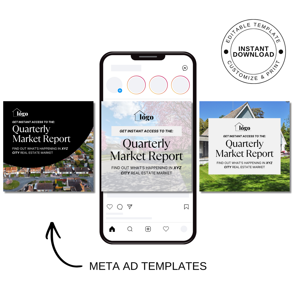 Quarterly Market Report - Real Estate Marketing Campagin