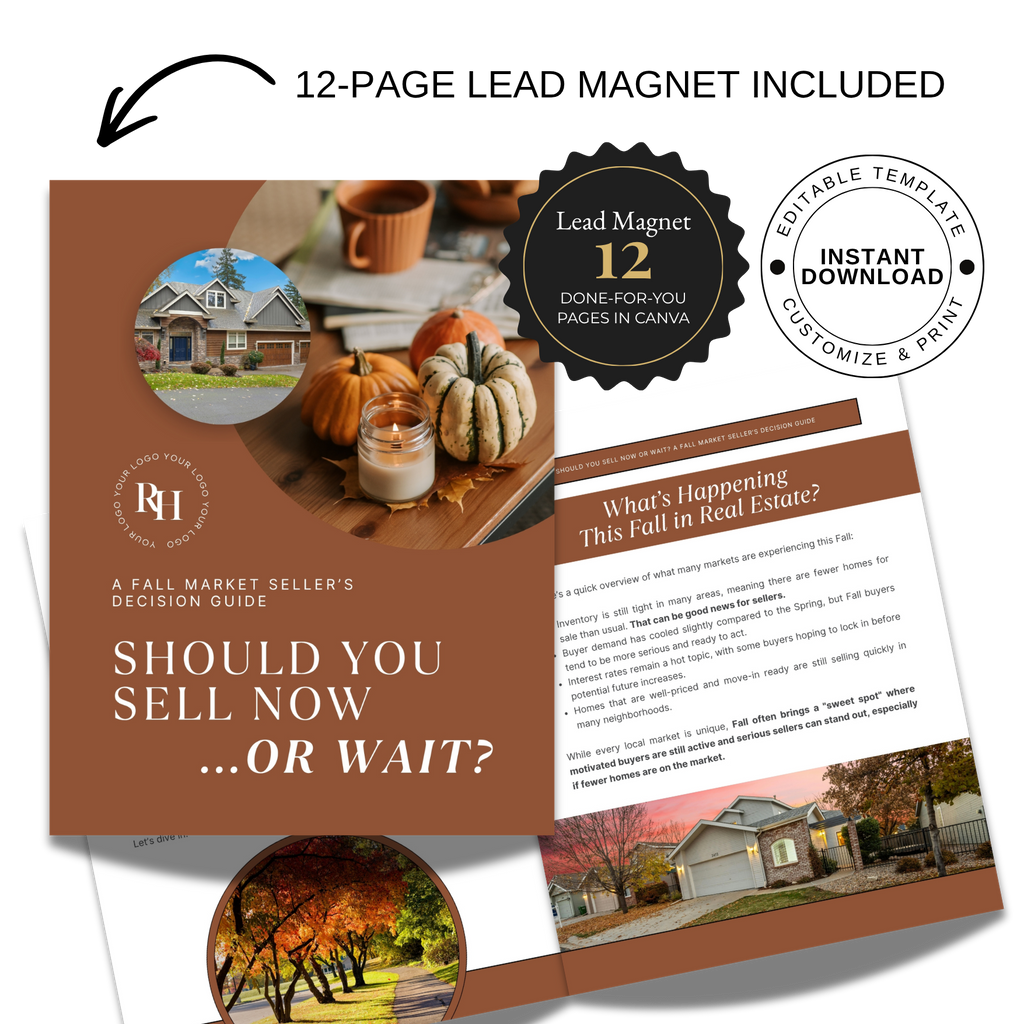 Fall Market Seller's Conversion Kit - Marketing Campaign
