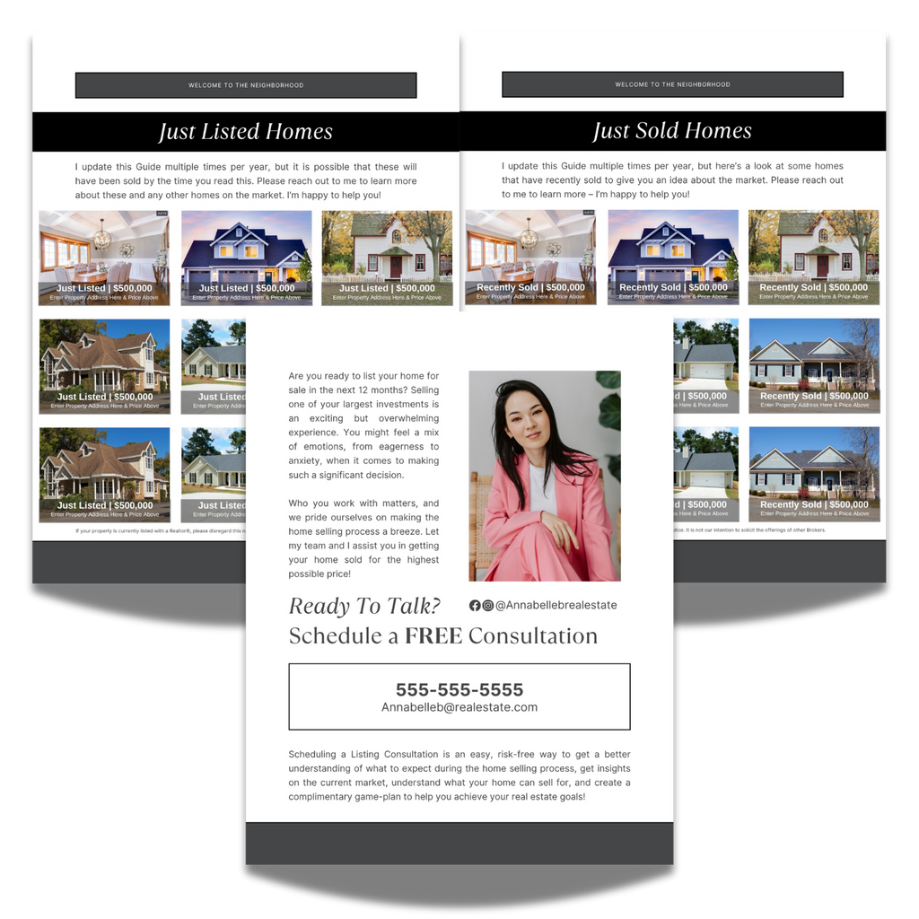 Welcome To The Neighborhood - Real Estate Lead Magnet