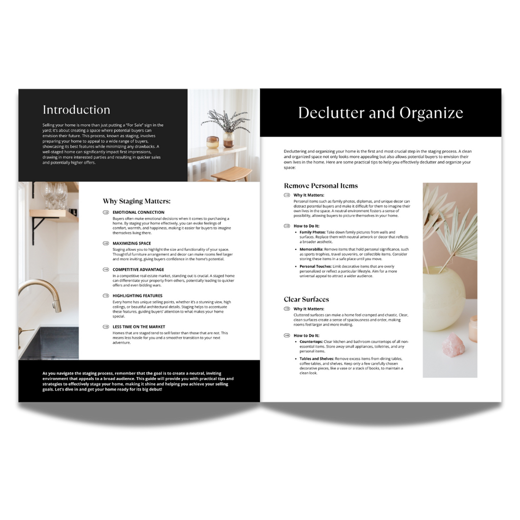 Home Staging Guide - TT Ramillas Style