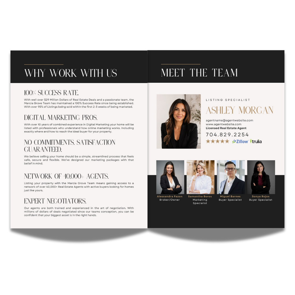 Listing Presentation Design Template - Luxe