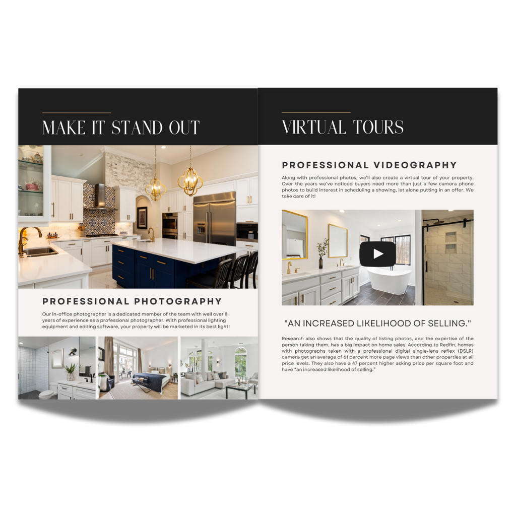 Listing Presentation Design Template - Luxe
