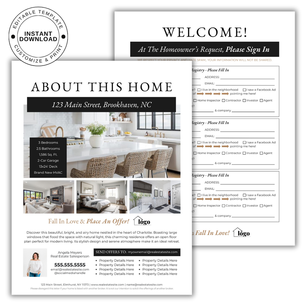 Open House Kit - Clean Design Style
