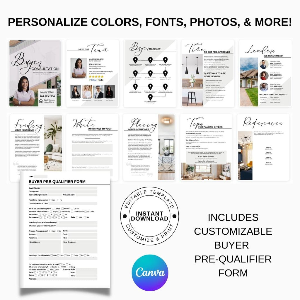 Buyers Presentation Design Template - Elevated