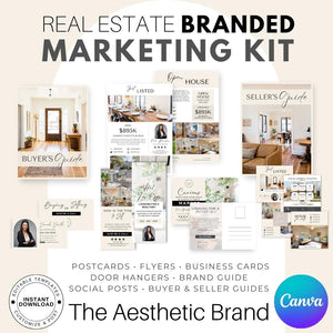 Real Estate Branded Marketing Kit - The Aesthetic Brand