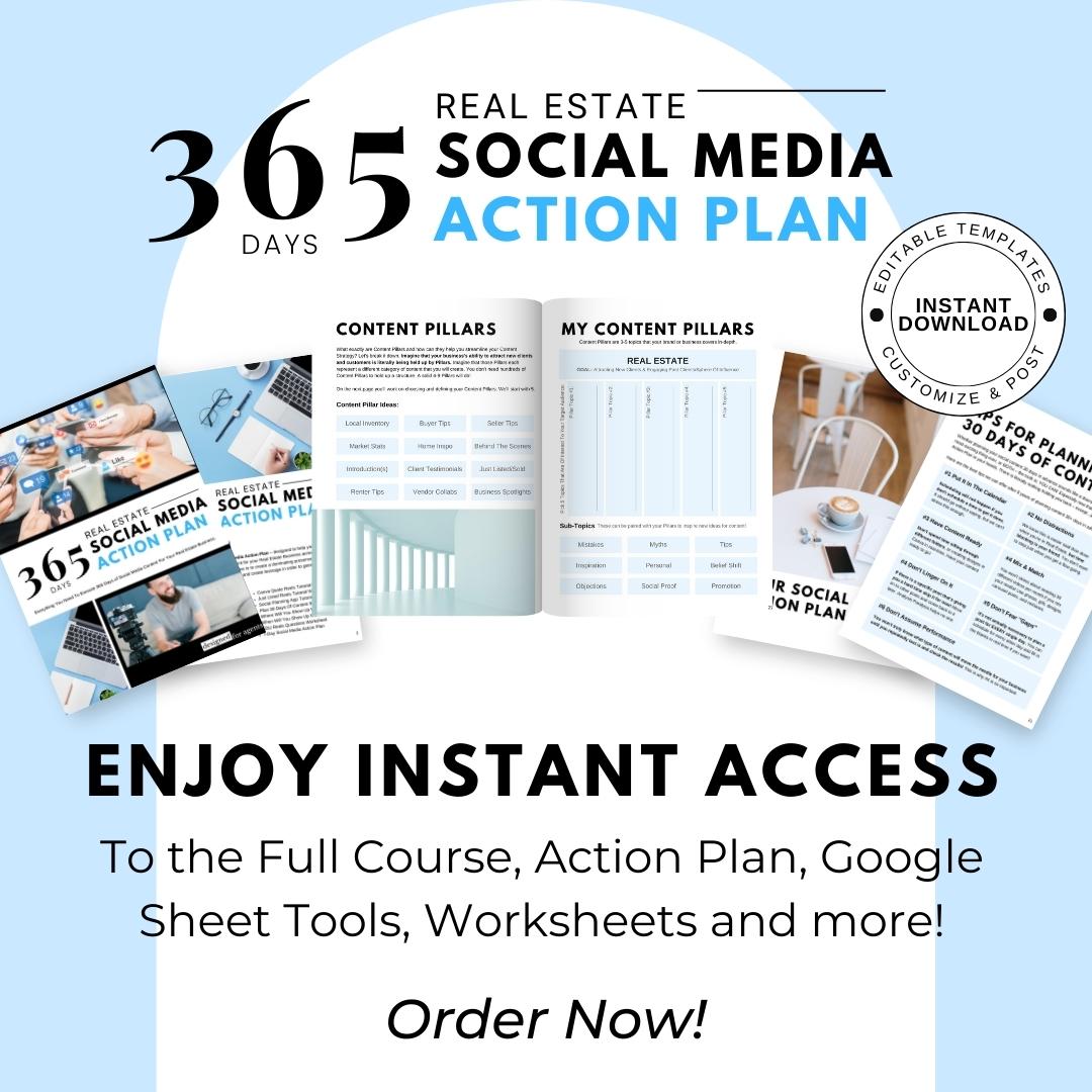 365 Days Real Estate Social Media Action Plan
