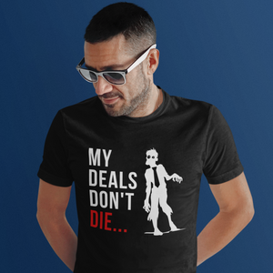 Limited Edition My Deals Don't Die Halloween Unisex T-Shirt