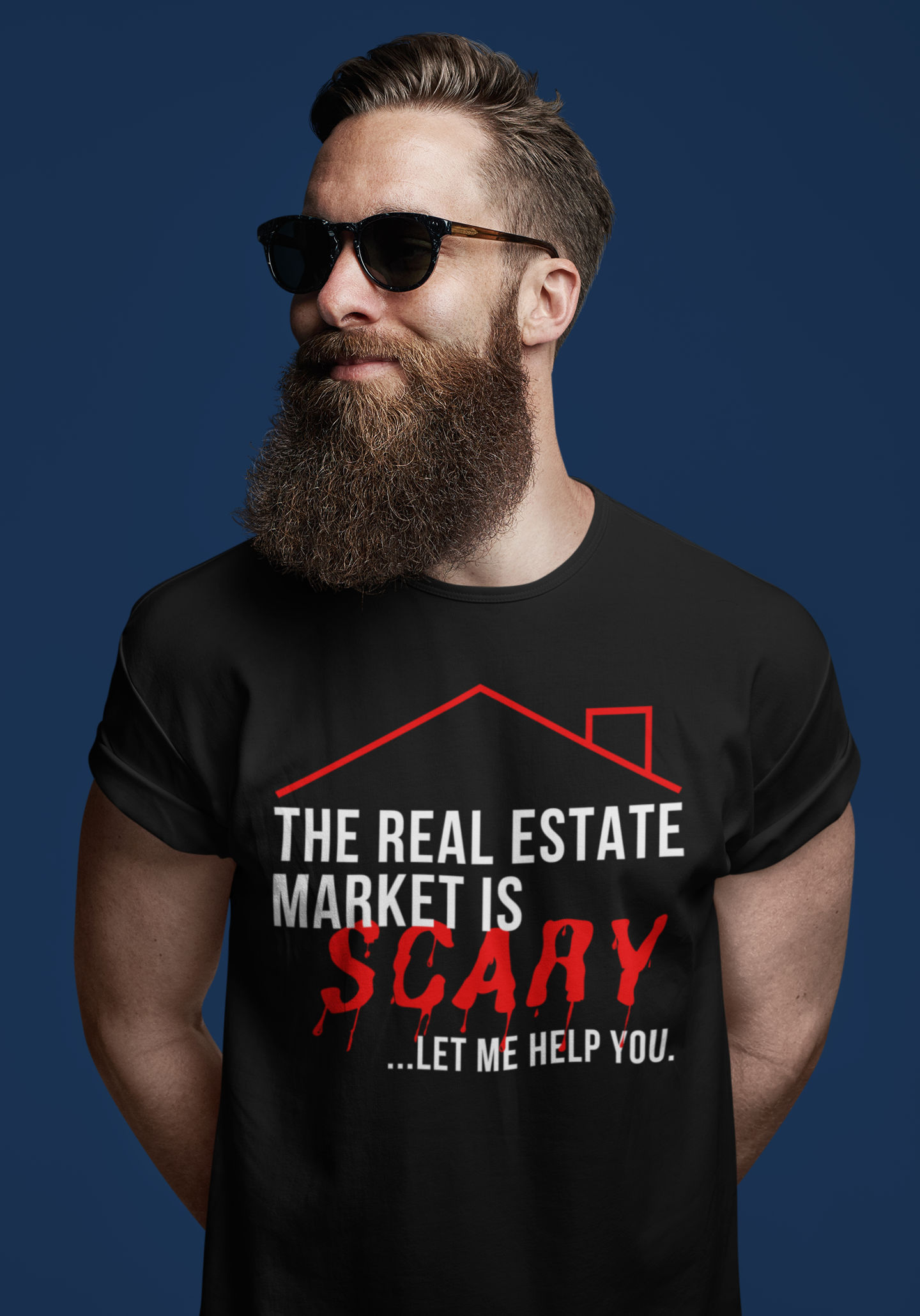 Halloween The Real Estate Market is Scary Unisex T-Shirt