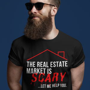 Halloween The Real Estate Market is Scary Unisex T-Shirt