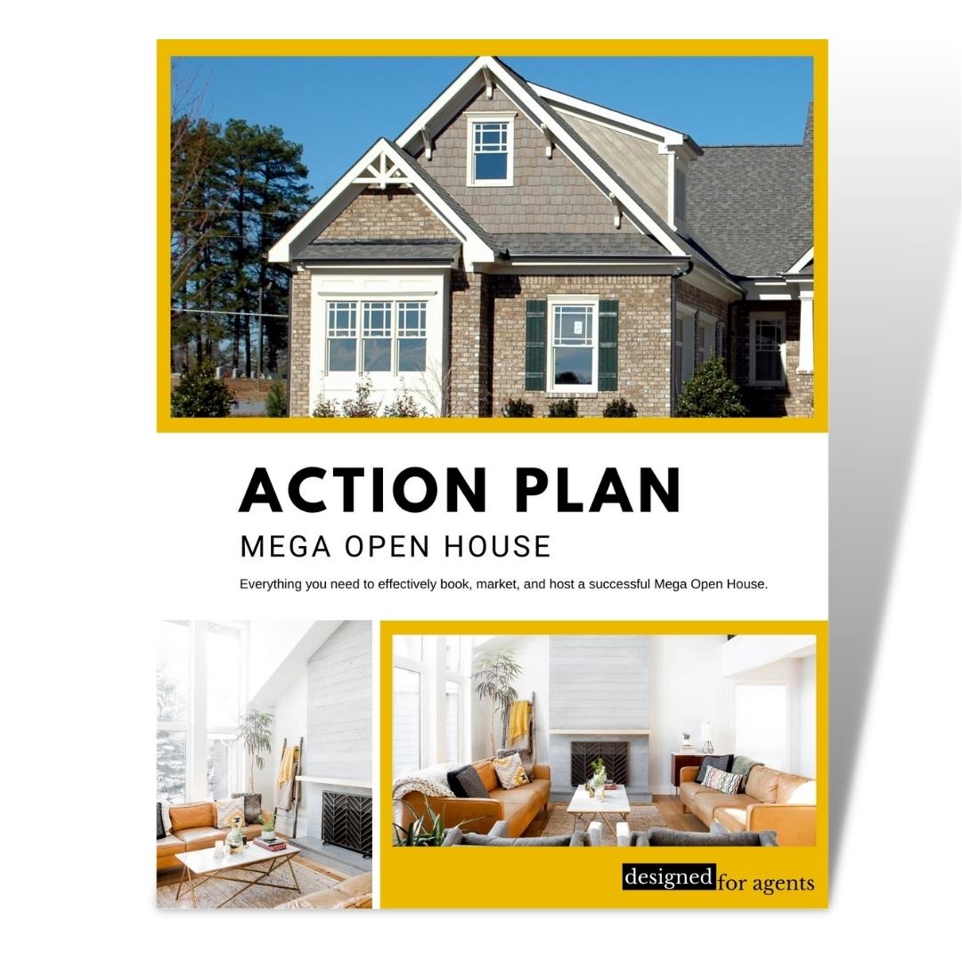 Real Estate Marketing Action Plan - Mega Open House