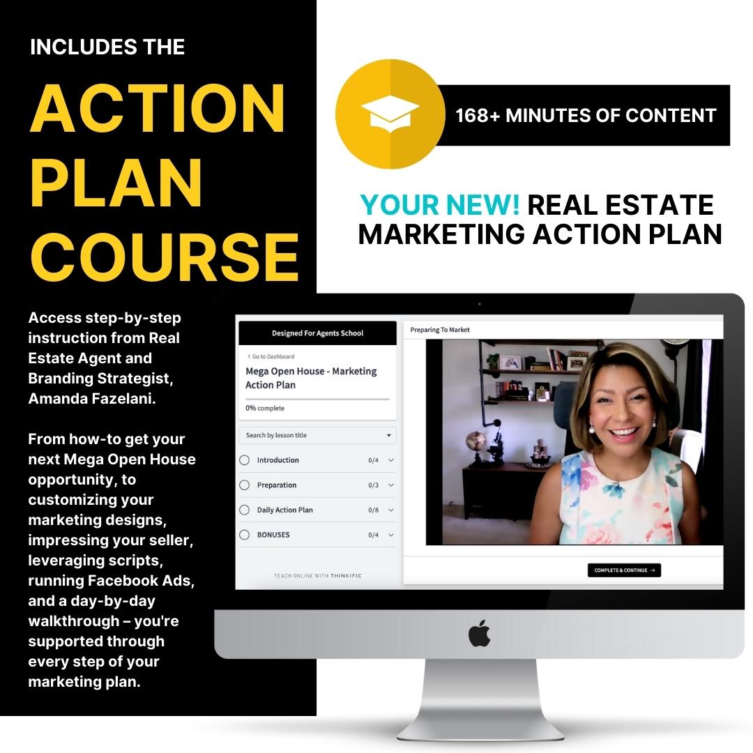 Real Estate Marketing Action Plan - Mega Open House