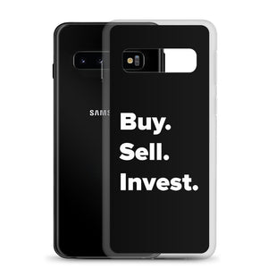 Buy. Sell. Invest. Real Estate Samsung Phone Case