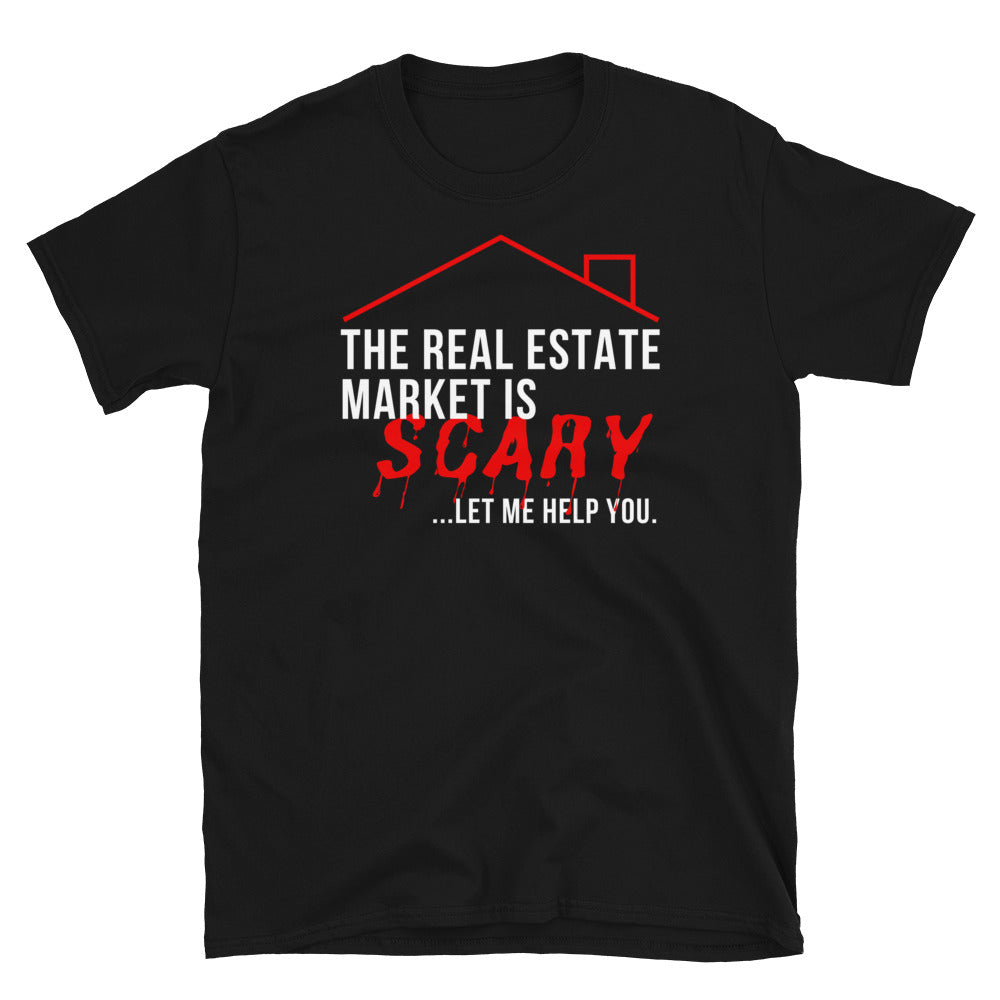 Halloween The Real Estate Market is Scary Unisex T-Shirt