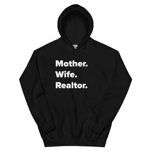 Mother. Wife. Realtor. Women's Hoodie